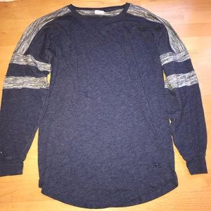 VICTORIA SECRET Navy Blue Long Sleeve Tee